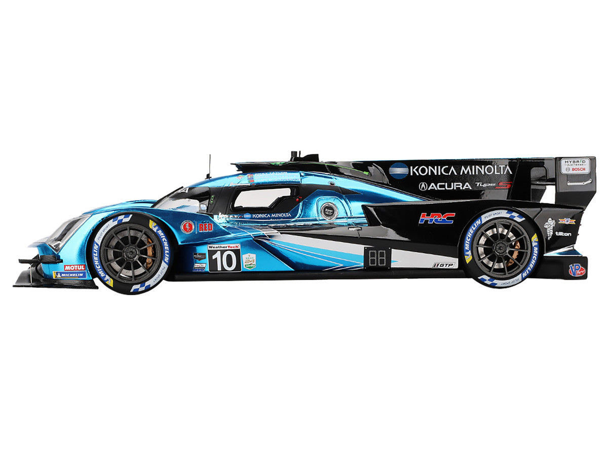 Acura ARX-06 GTP #10 Filipe Albuquerque - Marcus Ericsson - Brendon Hartley - Ricky Taylor "Wayne Taylor Racing with Andretti" IMSA "24 Hours of Daytona" (2024) 1/18 Model Car by Top Speed-1