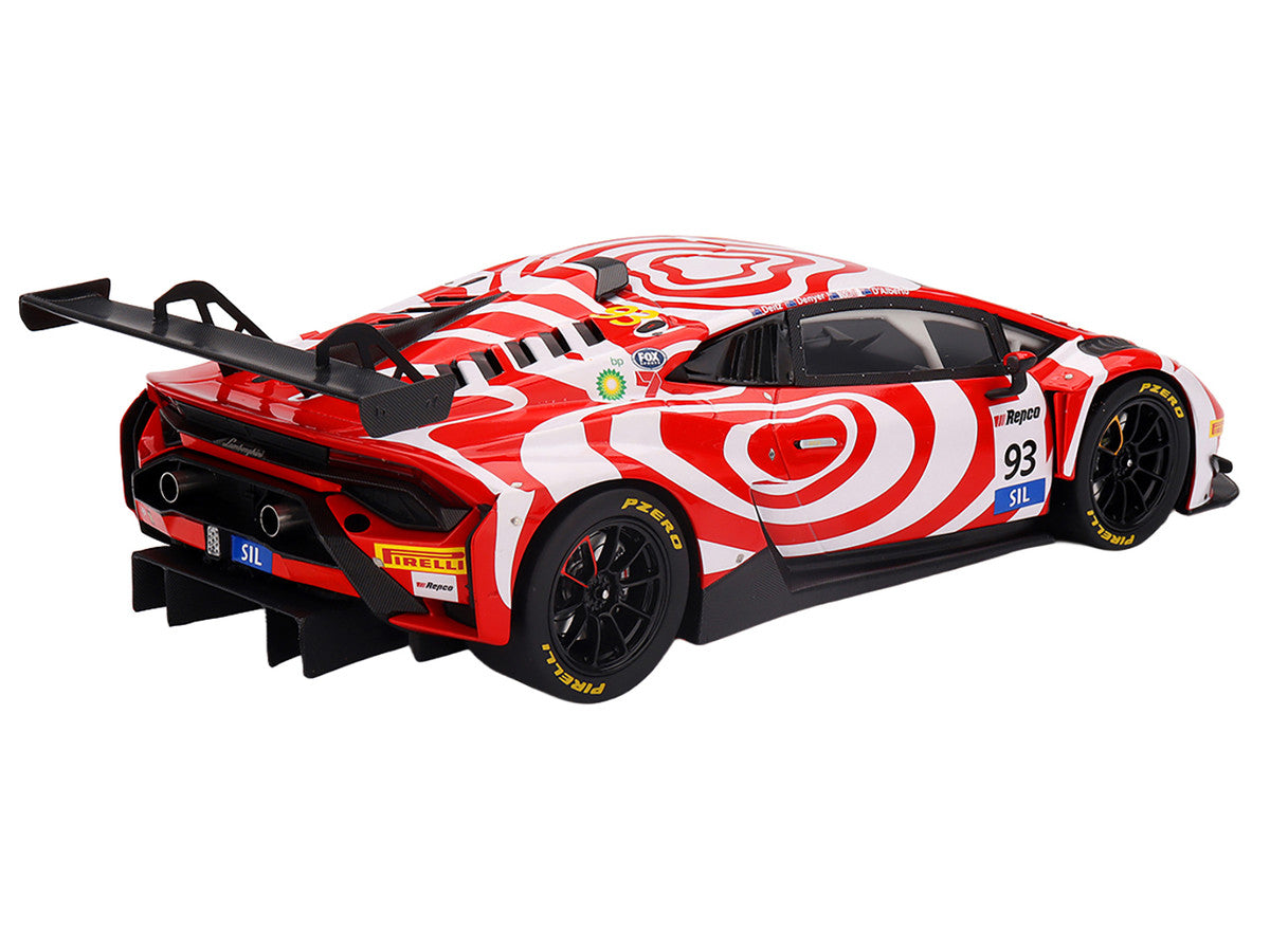 Lamborghini Huracan GT3 EVO2 #93 Tony D'Alberto - Adrian Deitz - Grant Denyer - David Wall "Wall Racing" "Bathurst 12 Hour" (2024) 1/18 Model Car by Top Speed-4