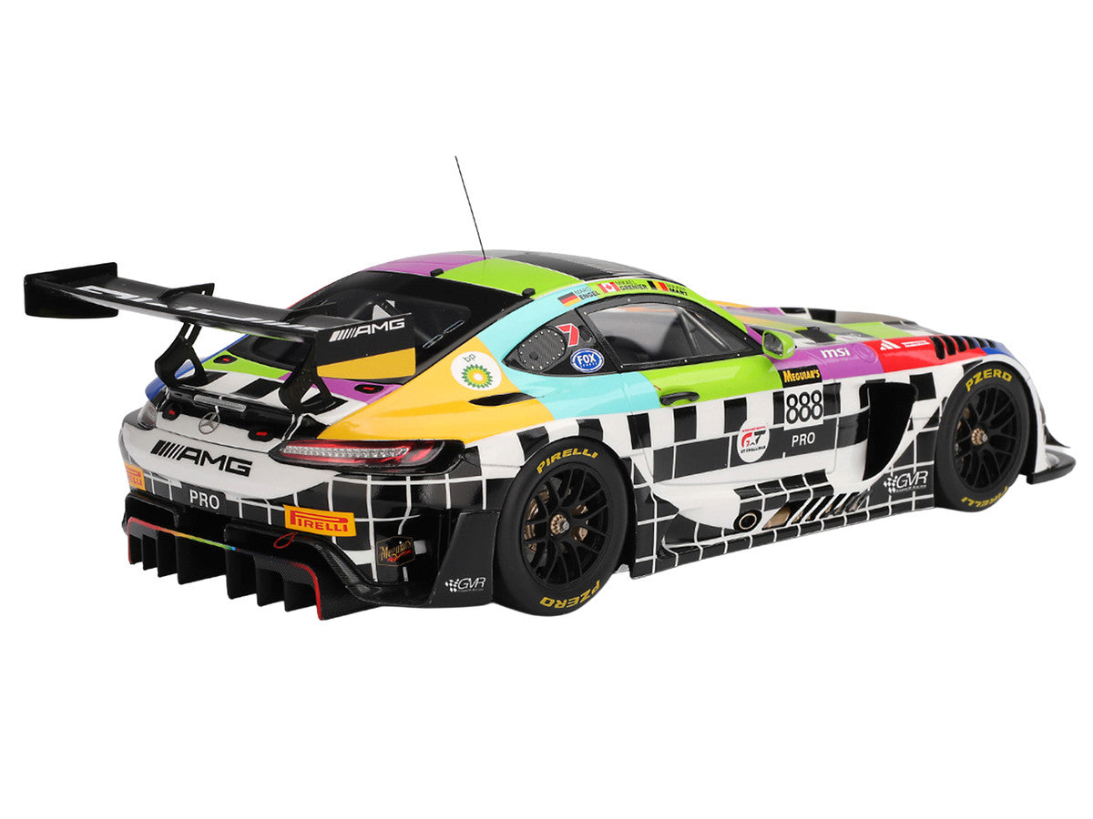 Mercedes-AMG GT3 #888 Maro Engel - Mikael Grenier - Maxime Martin "Mercedes-AMG Team GMR" Meguiar's "Bathurst 12 Hour" (2025) 1/18 Model Car by Top Speed Top Speed