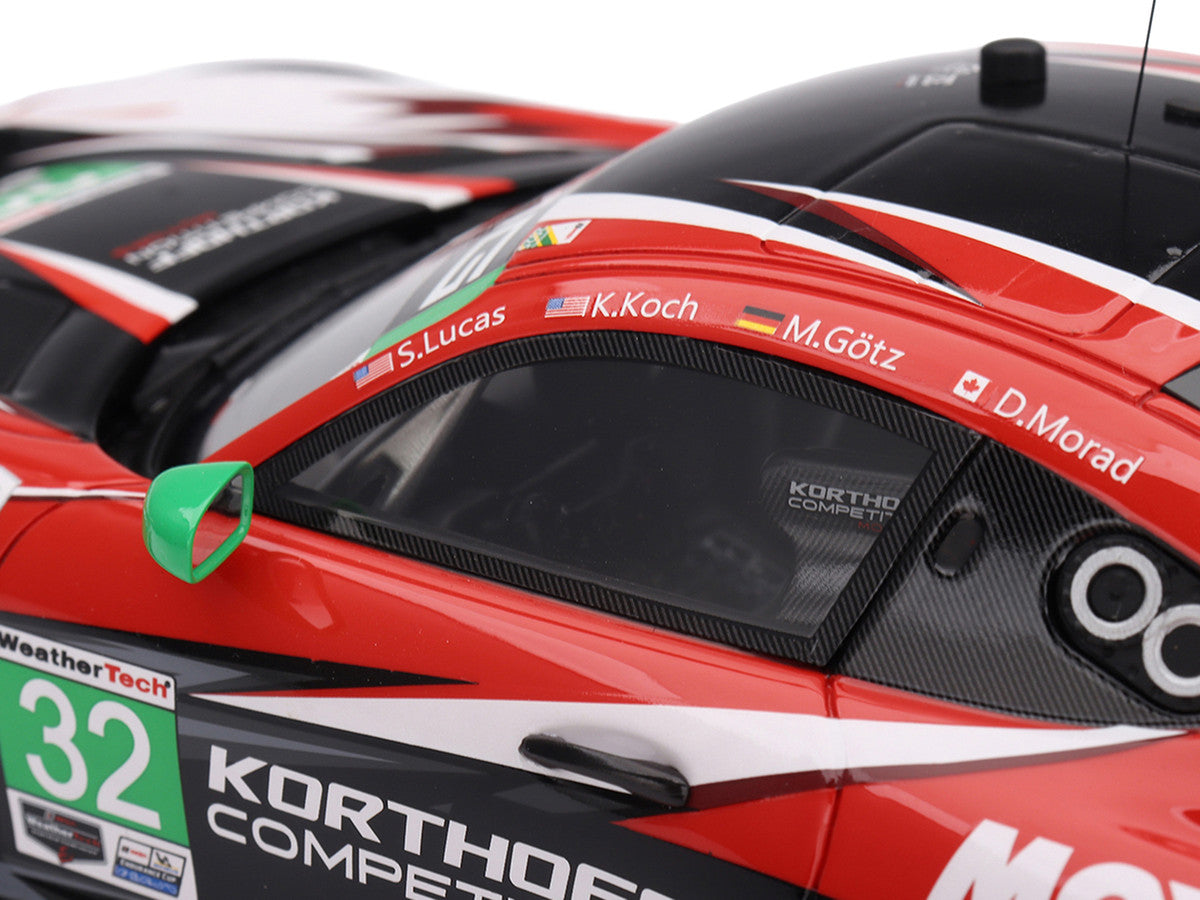 Mercedes-AMG GT3 EVO #32 Maximilian Gotz - Kenton Koch - Seth Lucas - Daniel Morad "Korthoff Competition Motors" IMSA "24 Hours of Daytona" (2025) 1/18 Model Car by Top Speed-2