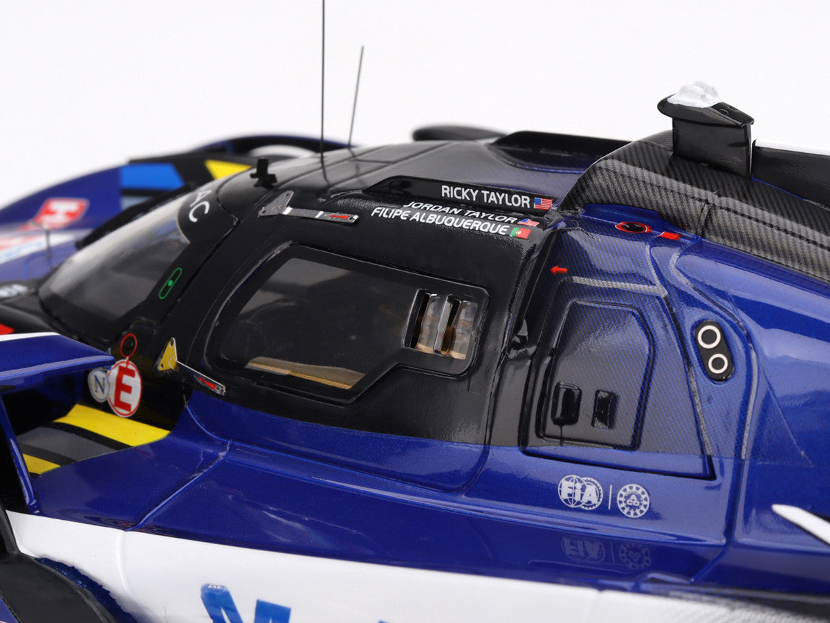 Cadillac V-Series.R #101 Filipe Albuquerque - Jordan Taylor - Ricky Taylor "Cadillac Wayne Taylor Racing" FIA WEC "24 Hours of Le Mans" (2025) 1/18 Model Car by Top Speed Top Speed