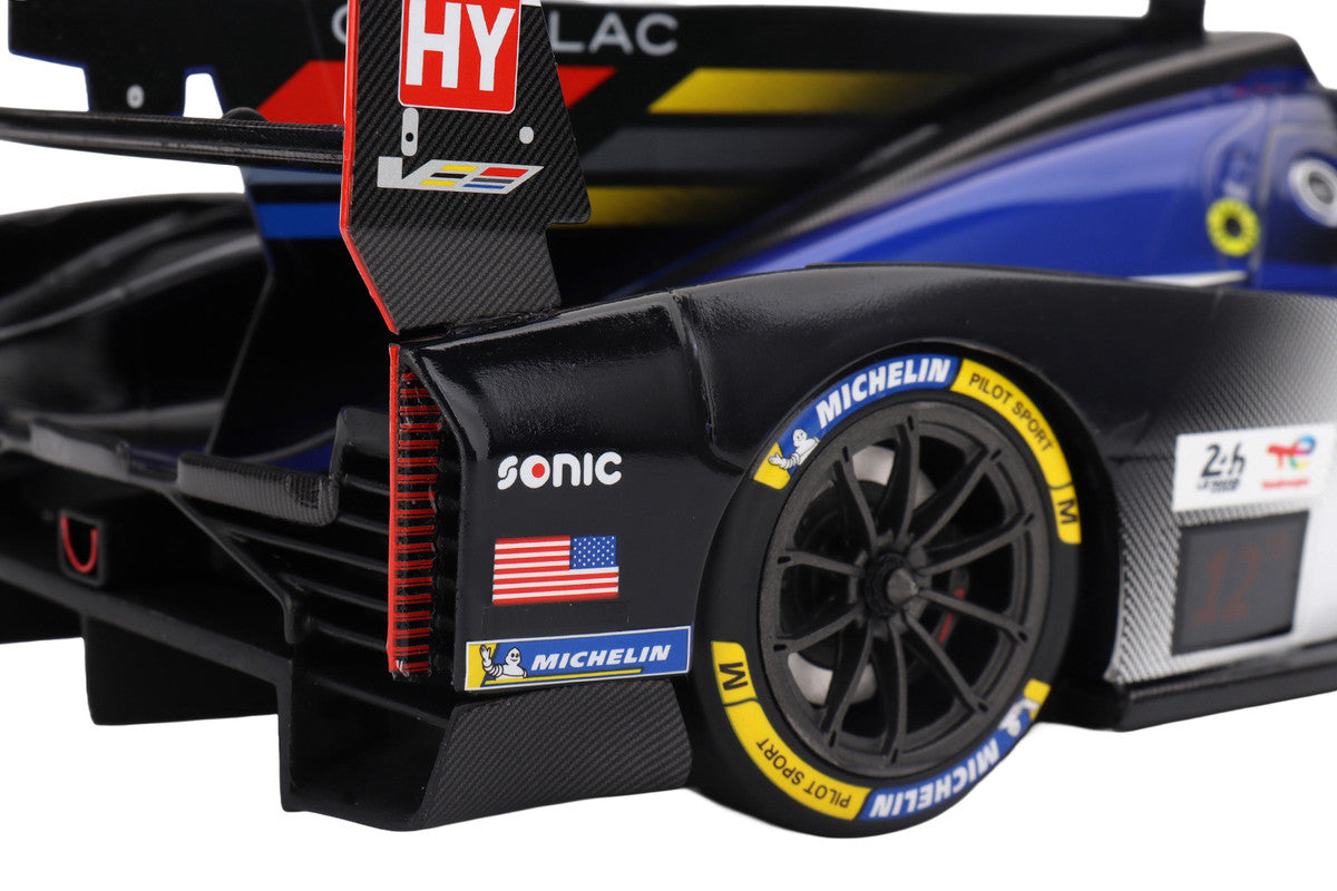 Cadillac V-Series.R #101 Filipe Albuquerque - Jordan Taylor - Ricky Taylor "Cadillac Wayne Taylor Racing" FIA WEC "24 Hours of Le Mans" (2025) 1/18 Model Car by Top Speed Top Speed