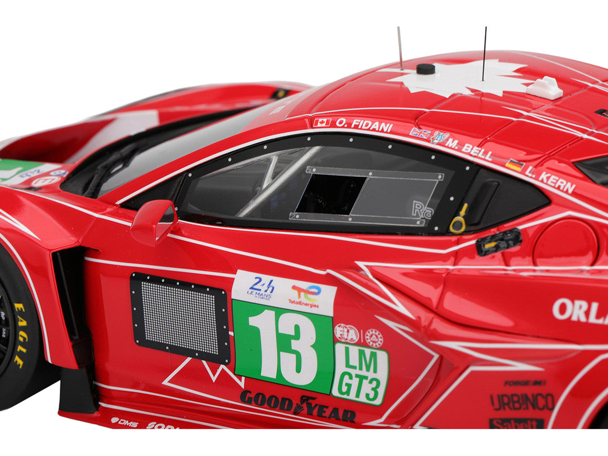 Chevrolet Corvette Z06 GT3.R #13 Matt Bell - Orey Fidani - Lars Kern "AWA Racing" "24 Hours of Le Mans" (2025) 1/18 Model Car by Top Speed Top Speed