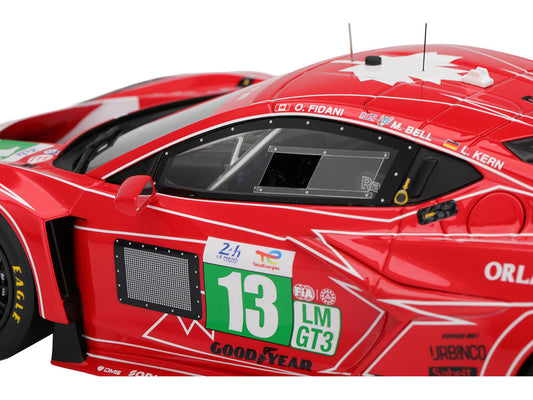 Chevrolet Corvette Z06 GT3.R #13 Matt Bell - Orey Fidani - Lars Kern "AWA Racing" "24 Hours of Le Mans" (2025) 1/18 Model Car by Top Speed Top Speed