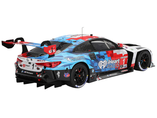 BMW M4 GT3 EVO #1 Connor De Phillippi - Madison Snow - Neil Verhagen - Kelvin van der Linde "Paul Miller Racing" IMSA "24 Hours of Daytona" (2025) 1/18 Model Car by Top Speed-1