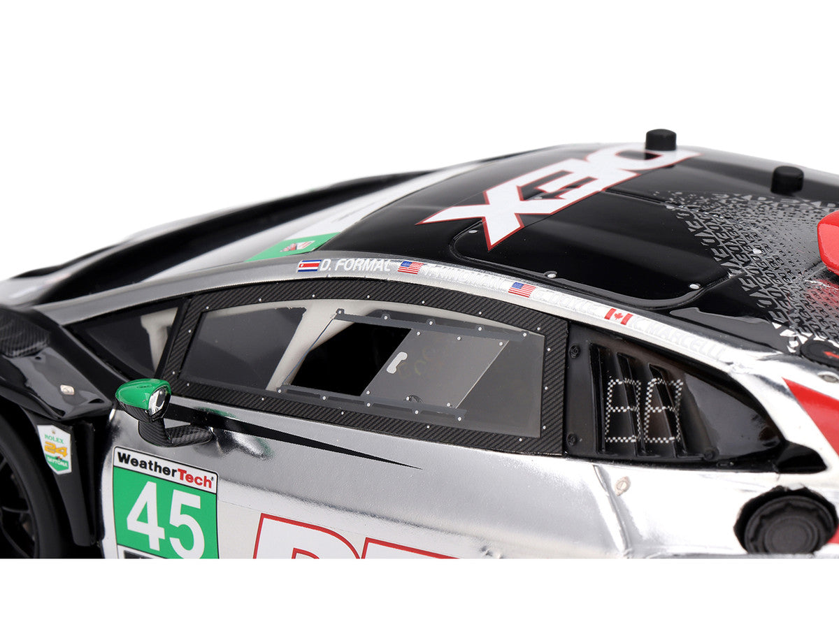 Lamborghini Huracan GT3 EVO2 #45 Graham Doyle - Danny Formal - Trent Hindman - Kyle Marcelli "Wayne Taylor Racing" IMSA "24 Hours of Daytona" (2025) 1/18 Model Car by Top Speed Top Speed