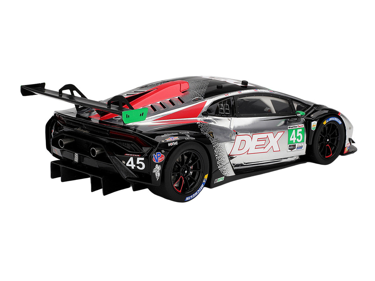 Lamborghini Huracan GT3 EVO2 #45 Graham Doyle - Danny Formal - Trent Hindman - Kyle Marcelli "Wayne Taylor Racing" IMSA "24 Hours of Daytona" (2025) 1/18 Model Car by Top Speed Top Speed