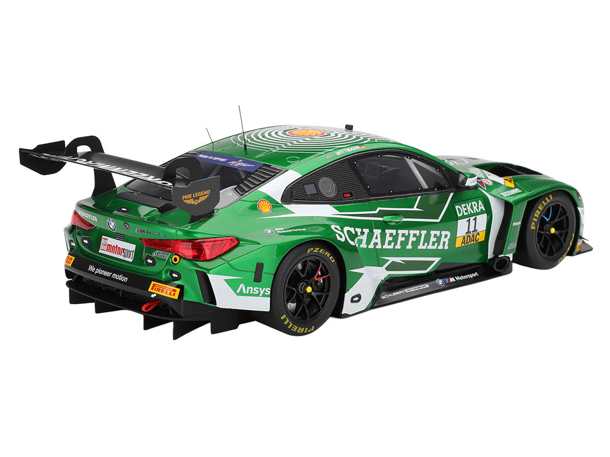BMW M4 GT3 EVO #11 Marco Wittmann 200th DTM Race "Schubert Motorsport" "Deutsche Tourenwagen Masters - Zandvoort" (2025) 1/18 Model Car by Top Speed Top Speed
