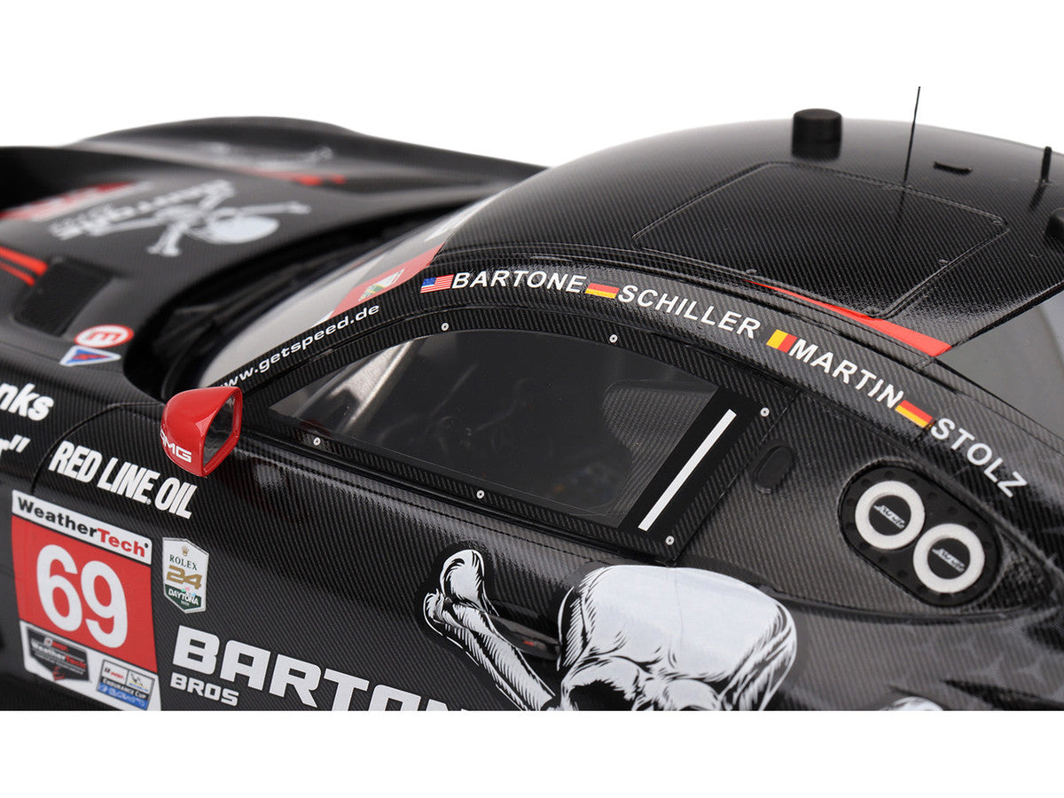 Mercedes-AMG GT3 EVO #69 Anthony Bartone - Maxime Martin - Fabian Schiller - Luca Stolz "GetSpeed" IMSA "24 Hours of Daytona" (2025) 1/18 Model Car by Top Speed Top Speed