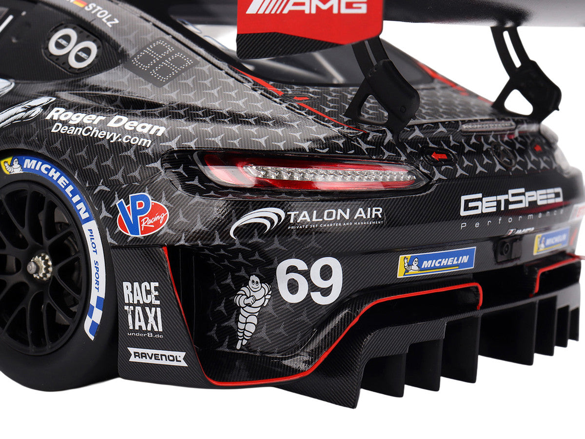 Mercedes-AMG GT3 EVO #69 Anthony Bartone - Maxime Martin - Fabian Schiller - Luca Stolz "GetSpeed" IMSA "24 Hours of Daytona" (2025) 1/18 Model Car by Top Speed Top Speed