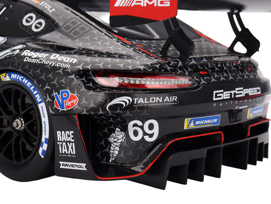Mercedes-AMG GT3 EVO #69 Anthony Bartone - Maxime Martin - Fabian Schiller - Luca Stolz "GetSpeed" IMSA "24 Hours of Daytona" (2025) 1/18 Model Car by Top Speed Top Speed