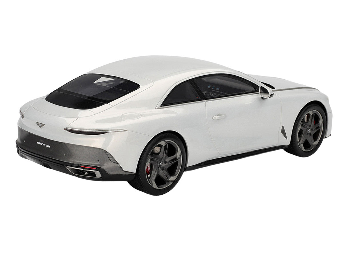 Bentley Batur Bonneville Pearl White Metallic 1/18 Model Car by Top Speed Top Speed