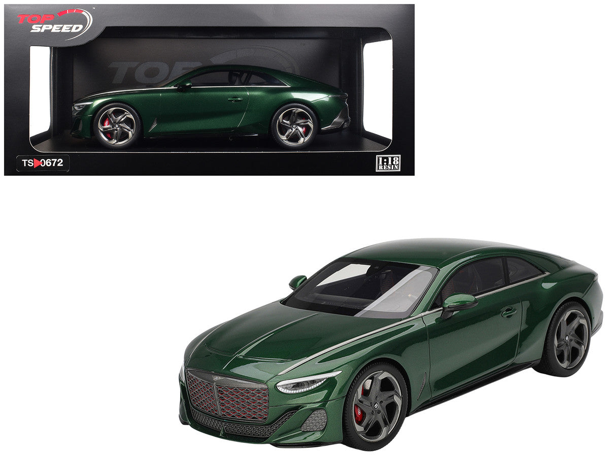 Bentley Batur Scarab Green Metallic 1/18 Model Car by Top Speed Top Speed