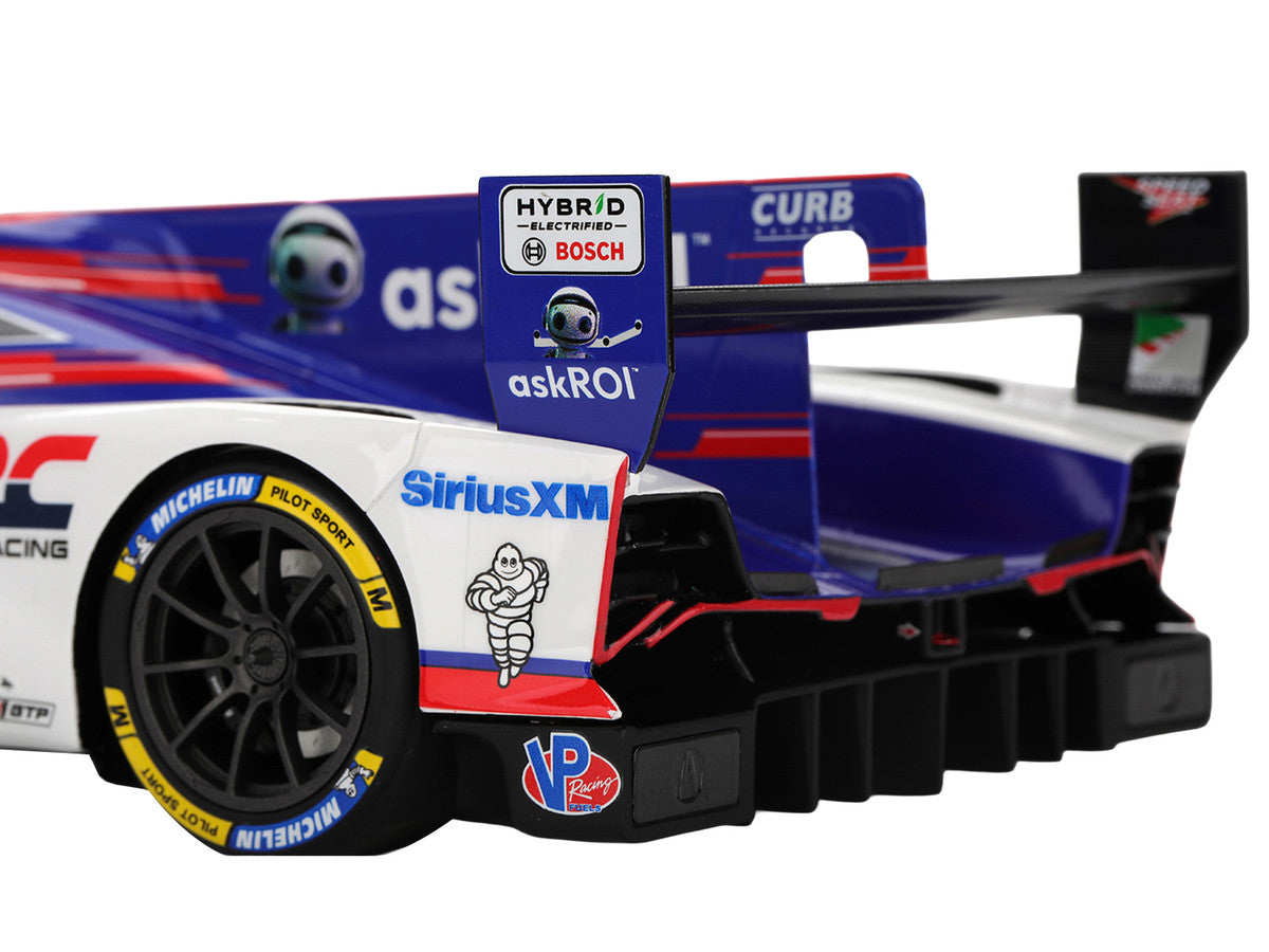 Acura ARX-06 GTP #60 Tom Blomqvist - Colin Braun - Scott Dixon - Felix Rosenqvist "Acura Meyer Shank Racing with Curb-Agajanian" 2nd Place IMSA "24 Hours of Daytona" (2025) 1/18 Model Car by Top Speed Top Speed