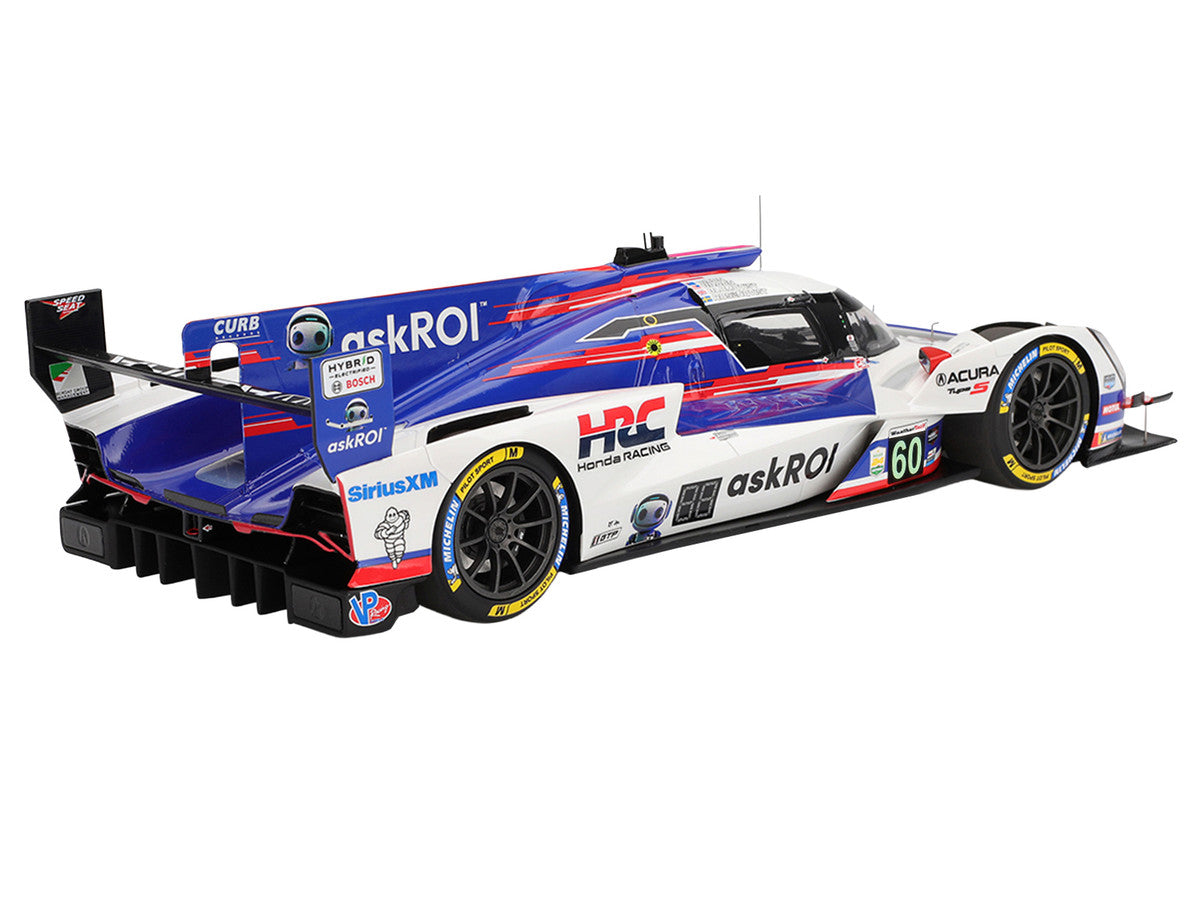 Acura ARX-06 GTP #60 Tom Blomqvist - Colin Braun - Scott Dixon - Felix Rosenqvist "Acura Meyer Shank Racing with Curb-Agajanian" 2nd Place IMSA "24 Hours of Daytona" (2025) 1/18 Model Car by Top Speed Top Speed