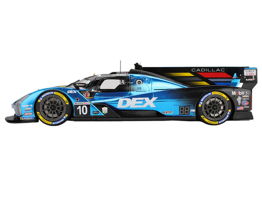 Cadillac V-Series.R #10 Filipe Albuquerque - Brendon Hartley - Will Stevens - Ricky Taylor "Cadillac Wayne Taylor Racing" IMSA "24 Hours of Daytona" (2025) 1/18 Model Car by Top Speed-0