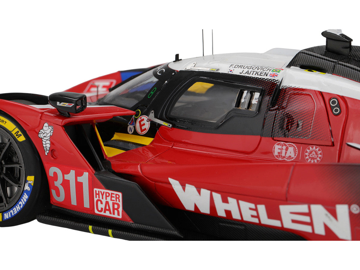 Cadillac V-Series.R #311 Jack Aitken - Felipe Drugovich - Frederik Vesti "Cadillac Whelen" FIA WEC "24 Hours of Le Mans" (2025) 1/18 Model Car by Top Speed Top Speed
