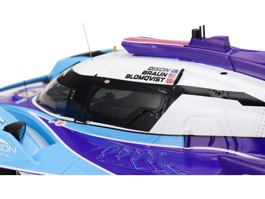 Acura ARX-06 GTP #60 Tom Blomqvist - Colin Braun - Scott Dixon "Acura Meyer Shank Racing with Curb-Agajanian" IMSA "12 Hours of Sebring" (2025) 1/18 Model Car by Top Speed Top Speed