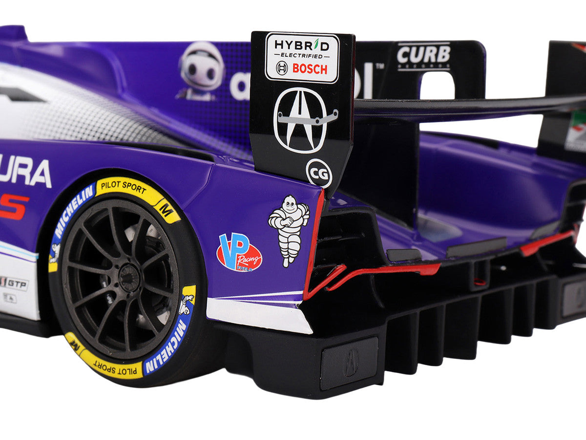 Acura ARX-06 GTP #60 Tom Blomqvist - Colin Braun - Scott Dixon "Acura Meyer Shank Racing with Curb-Agajanian" IMSA "12 Hours of Sebring" (2025) 1/18 Model Car by Top Speed Top Speed