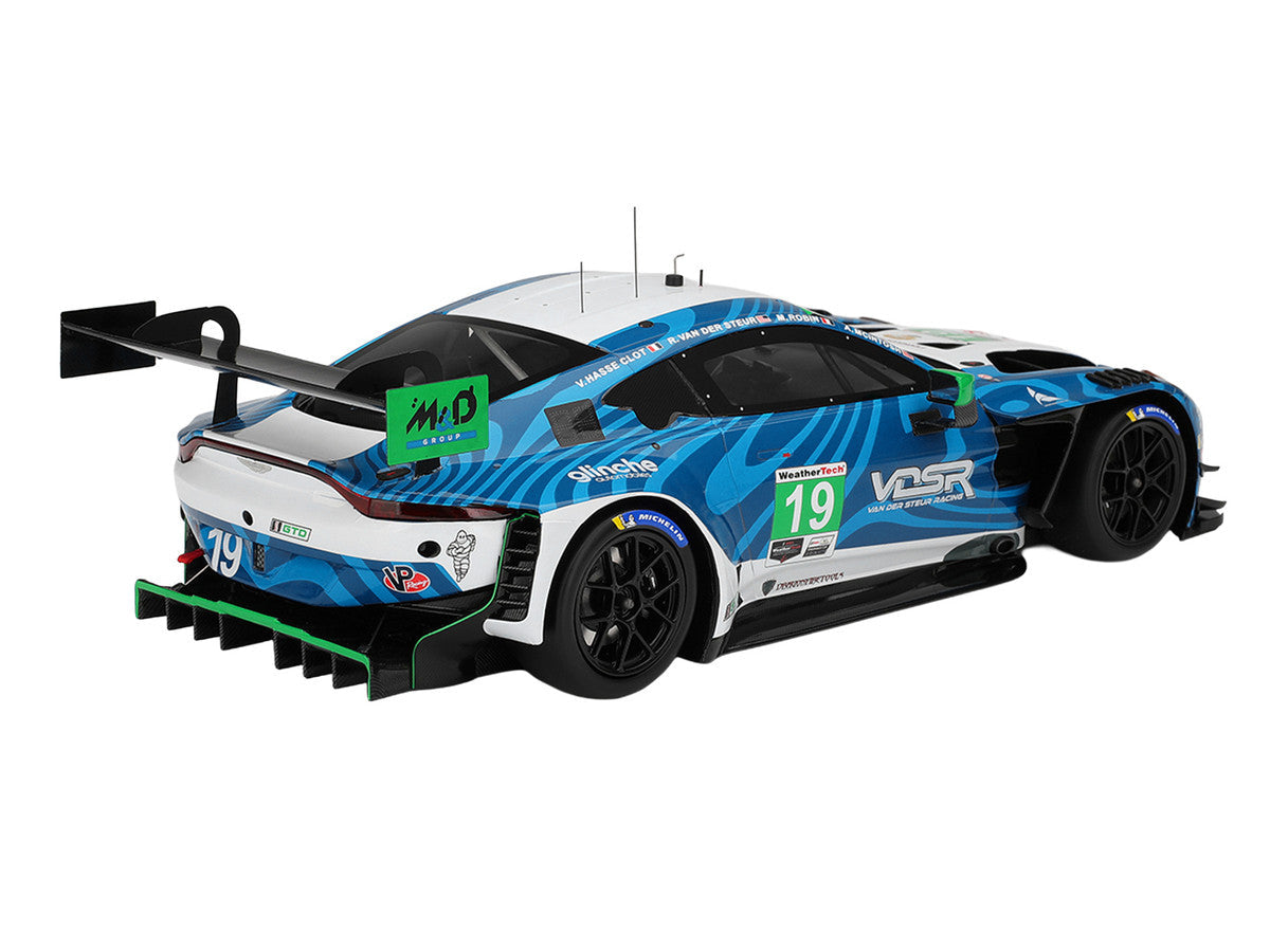 Aston Martin Vantage GT3 EVO #19 Valentin Hasse-Clot - Anthony McIntosh - Maxime Robin - Rory van der Steur "van der Steur Racing" IMSA "24 Hours of Daytona" (2025) 1/18 Model Car by Top Speed Top Speed