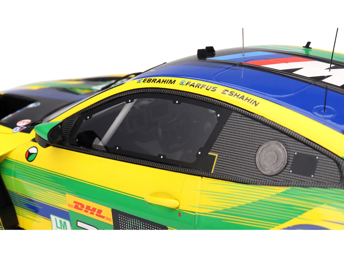 BMW M4 GT3 EVO #31 Pedro Ebrahim - Augusto Farfus - Yasser Shahin "The Bend Team WRT" WEC "6 Hours of Sao Paulo" (2025) 1/18 Model Car by Top Speed Top Speed