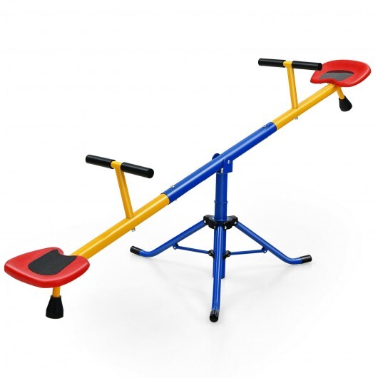 360Rotation Kids Seesaw Swivel Teeter Totter Playground Equipment W2B