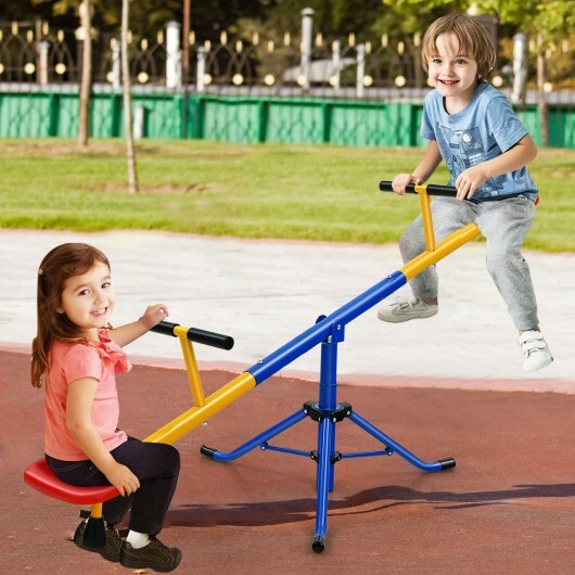360Rotation Kids Seesaw Swivel Teeter Totter Playground Equipment W2B