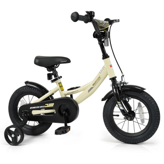 12 Inches Kids Bike Sport Bicycle with Removable Training Wheels - Size: 12 inches W2B