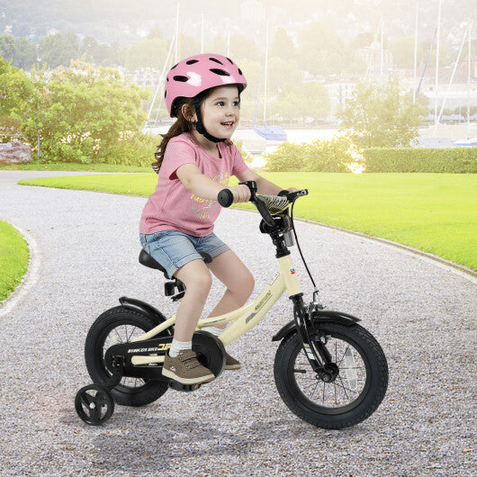 12 Inches Kids Bike Sport Bicycle with Removable Training Wheels - Size: 12 inches W2B