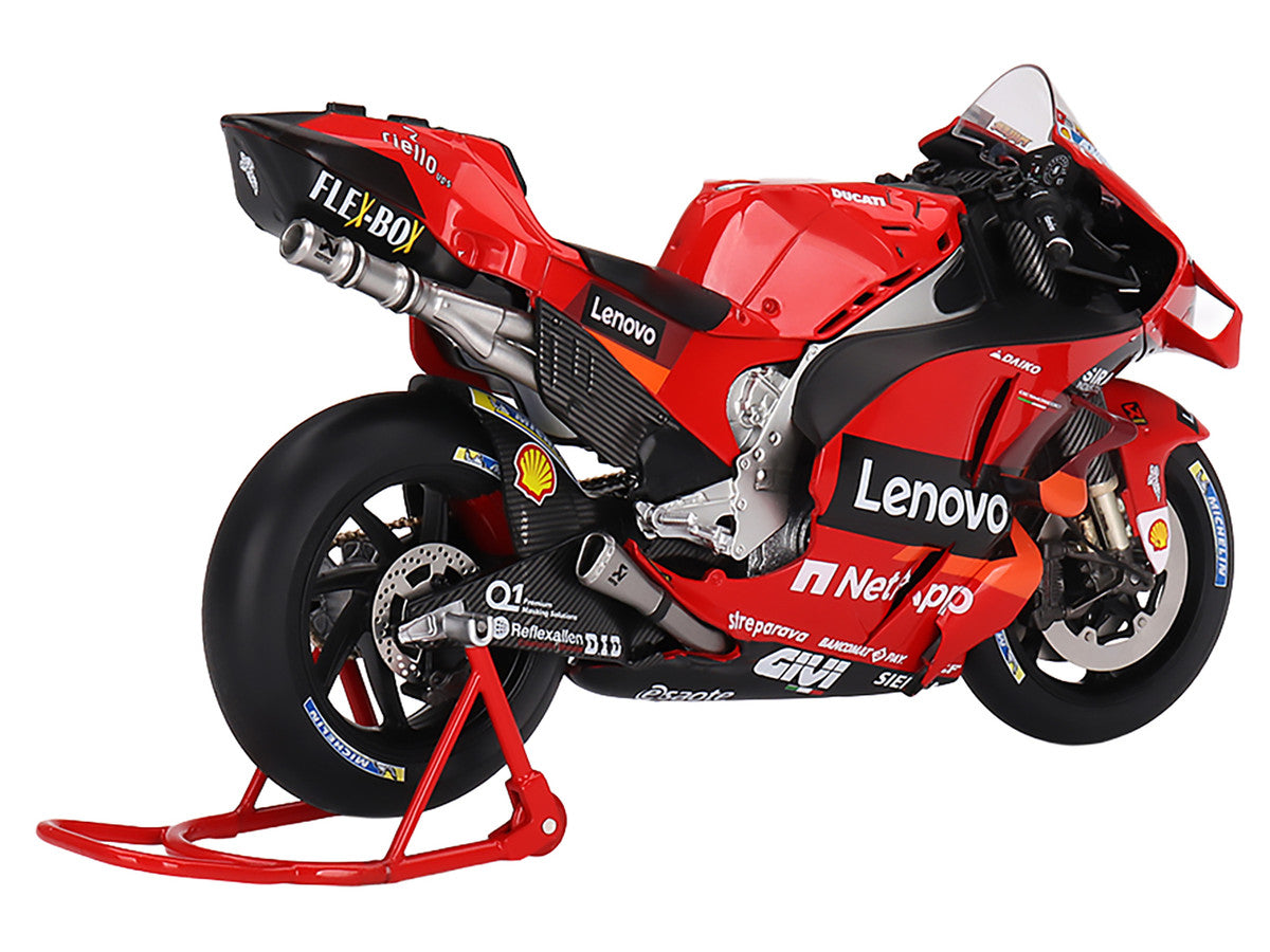 Ducati Desmosedici #43 Jack Miller "Presentation" "MotoGP World Championship" (2022) 1/12 Motorcycle Model by True Scale Miniatures Mini GT