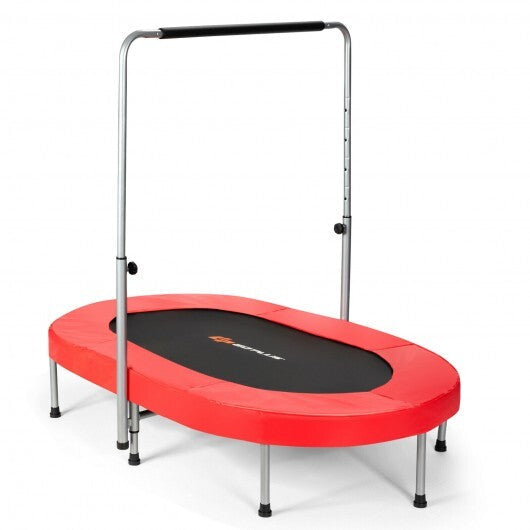 2-Person Foldable Mini Kids Fitness Rebounder Trampoline-Blue W2B