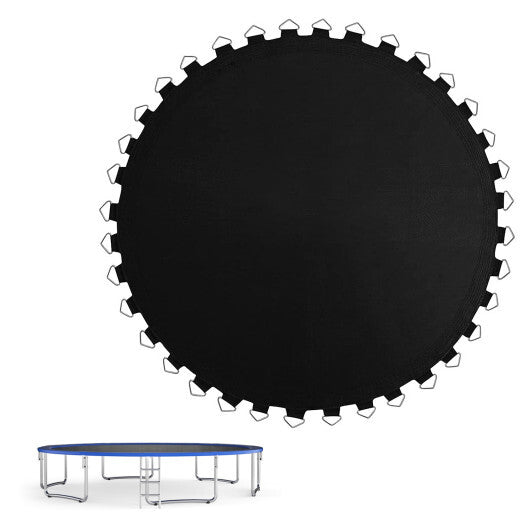 High-Elastic PP Replacement Jumping Mat-12 ft - Color: Black - Size: 12 ft W2B