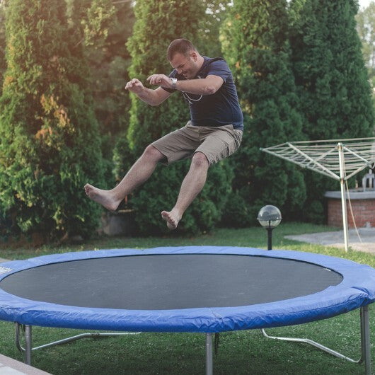 High-Elastic PP Replacement Jumping Mat-12 ft - Color: Black - Size: 12 ft W2B