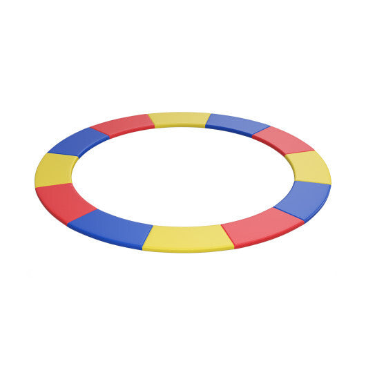 16 Feet Waterproof and Tear-Resistant Universal Trampoline Safety Pad Spring Cover-Blue W2B