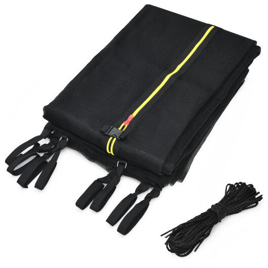 15/16 Feet Trampoline Replacement Safety Net with Adjustable Straps-16 ft W2B