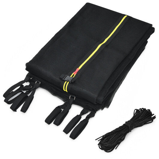 15/16 Feet Trampoline Replacement Safety Net with Adjustable Straps-16 ft W2B