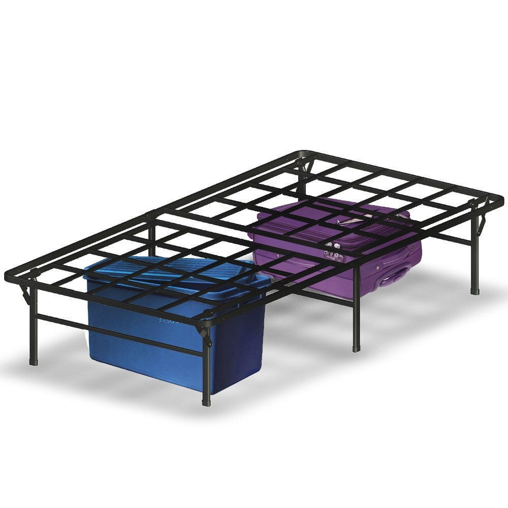 Twin XL Heavy Duty Foldable Metal Platform Bed Frame FastFurnishings