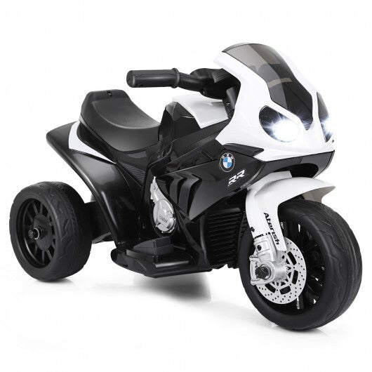 6V Kids 3 Wheels Riding BMW Licensed Electric Motorcycle-Blue W2B