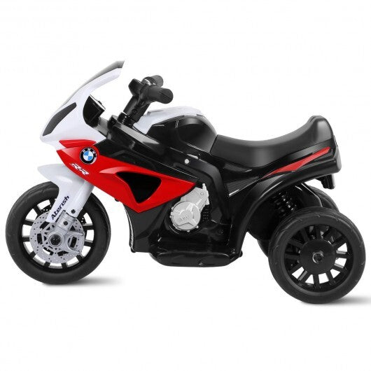 6V Kids 3 Wheels Riding BMW Licensed Electric Motorcycle-Red - Color: Red W2B