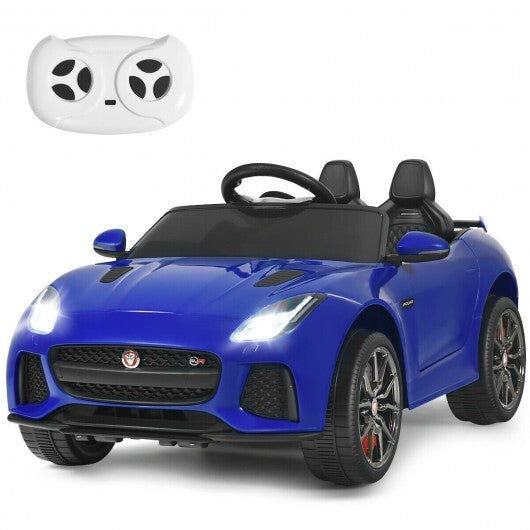 12V Jaguar F-Type SVR Licensed Kids Ride On Car-Pink