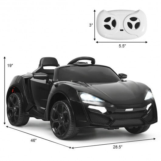 12V 2.4G RC Electric Vehicle with Lights-Pink W2B