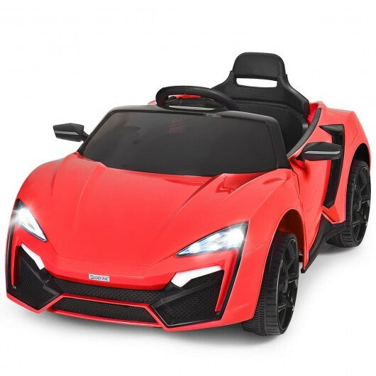 12V 2.4G RC Electric Vehicle with Lights-Pink W2B