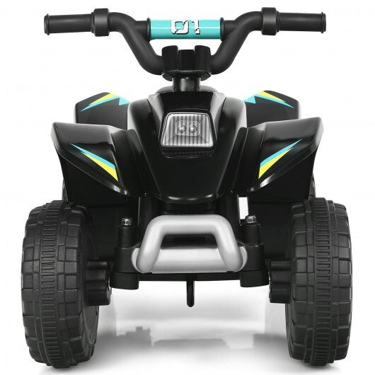 6V Kids Electric ATV 4 Wheels Ride-On Toy -Black W2B