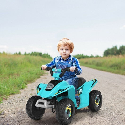 6V Kids Electric ATV 4 Wheels Ride-On Toy -Black W2B