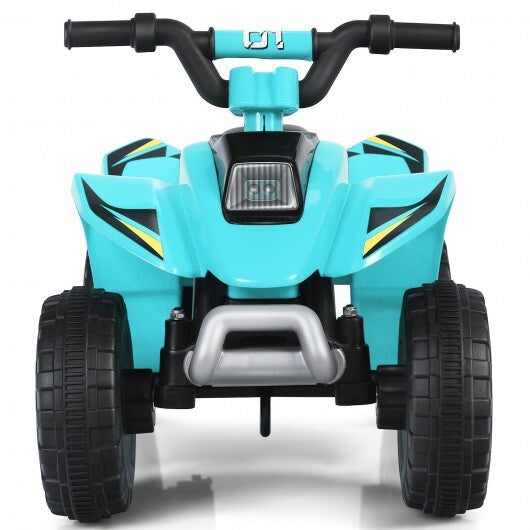 6V Kids Electric ATV 4 Wheels Ride-On Toy -Black W2B