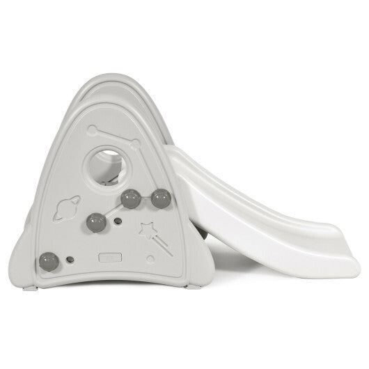 Freestanding Baby Slide Indoor First Play Climber Slide Set for Boys Girls -Blue W2B
