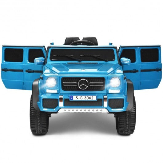 12V Licensed Mercedes-Benz Kids Ride On Car-Navy - Color: Navy W2B