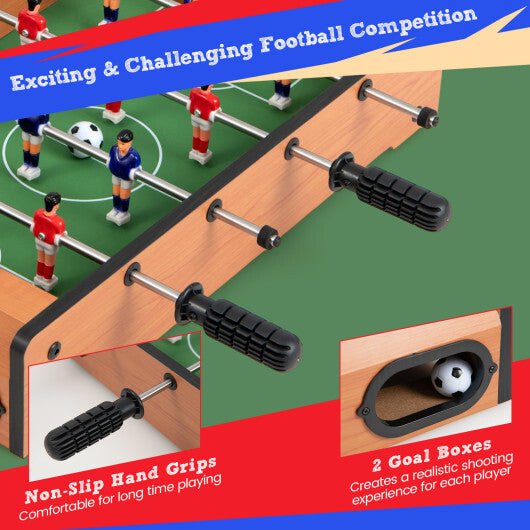 20 Inch Indoor Competition Game Soccer Table - Color: Brown W2B
