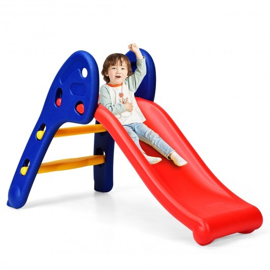 2 Step Children Folding Plastic Slide W2B