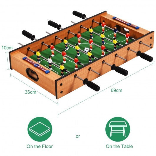 2-in-1 Indoor/Outdoor Air Hockey Foosball Game Table W2B